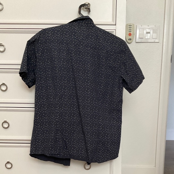 #0392 Navy blue button up Size M Brand O’Neal - Picture 2 of 3